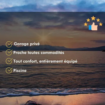 Appartamento 1547 Privilege - 4 Pers Wifi Vue Piscine Garage